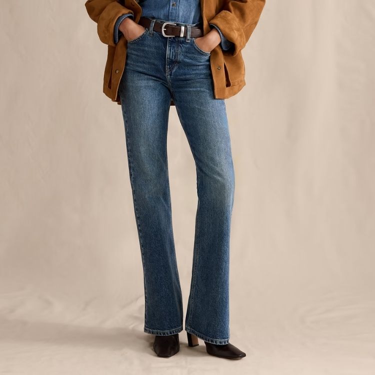 High-Rise Bootcut Jean