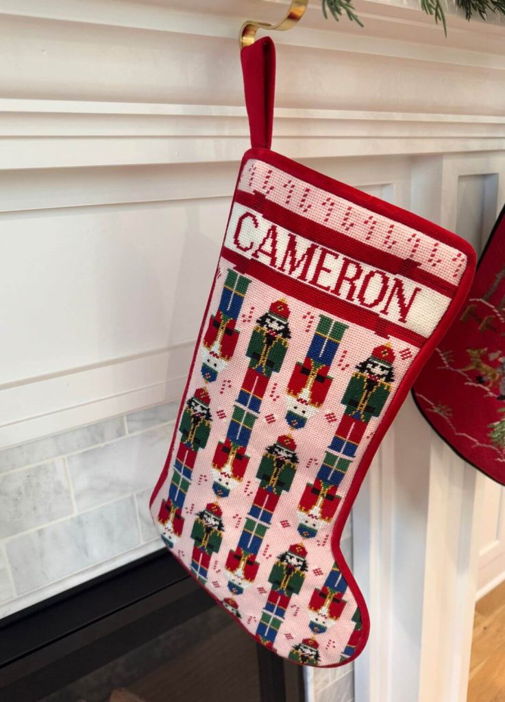 needlepoint stocking