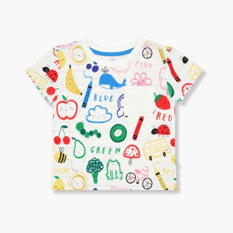 Coloring Crew Pocket Tee