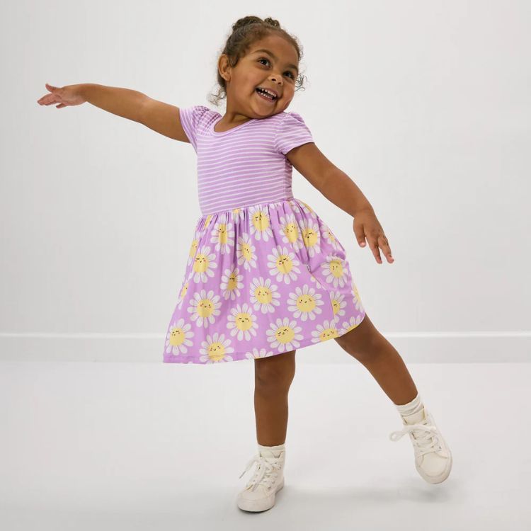 Flower Power Skater Dress