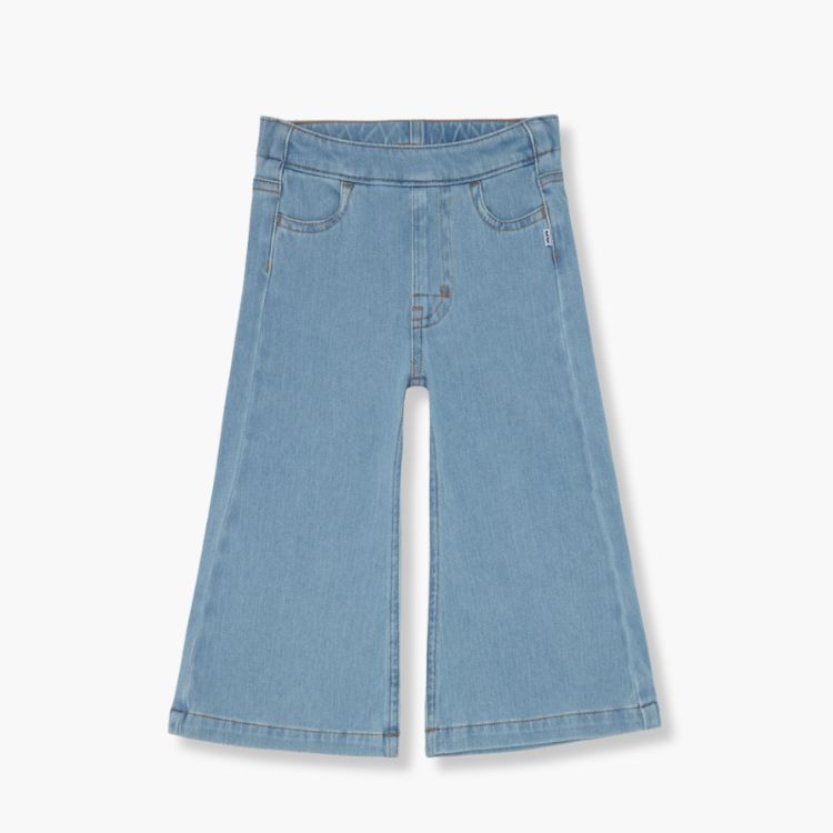 Wide Leg Denim Pants