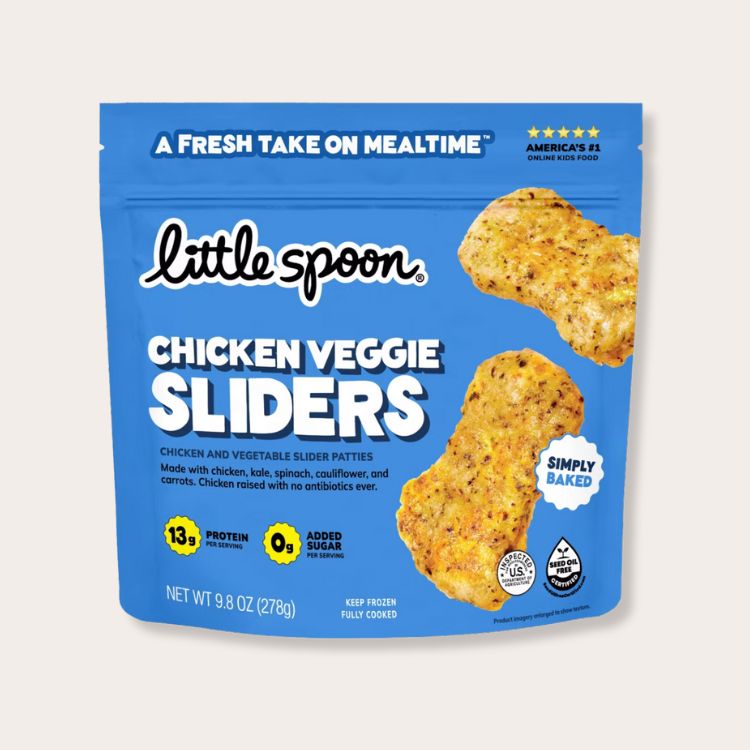 Frozen Family Size Chicken Veggie Sliders