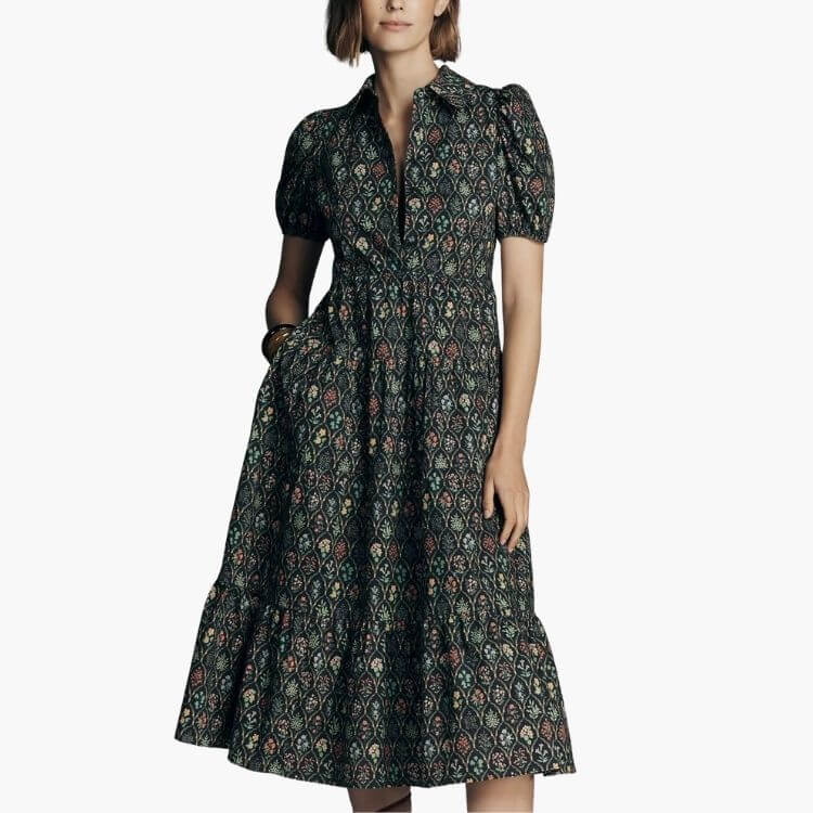 Floral Shirtdress