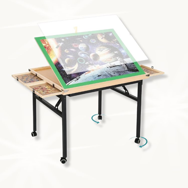 Rotating Puzzle Table