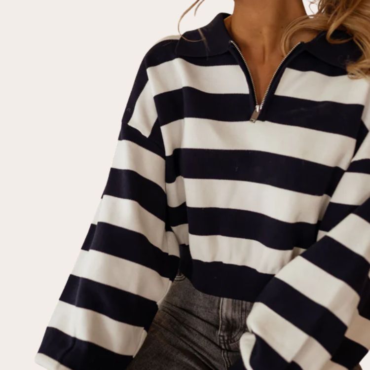 Striped Elise Sweater