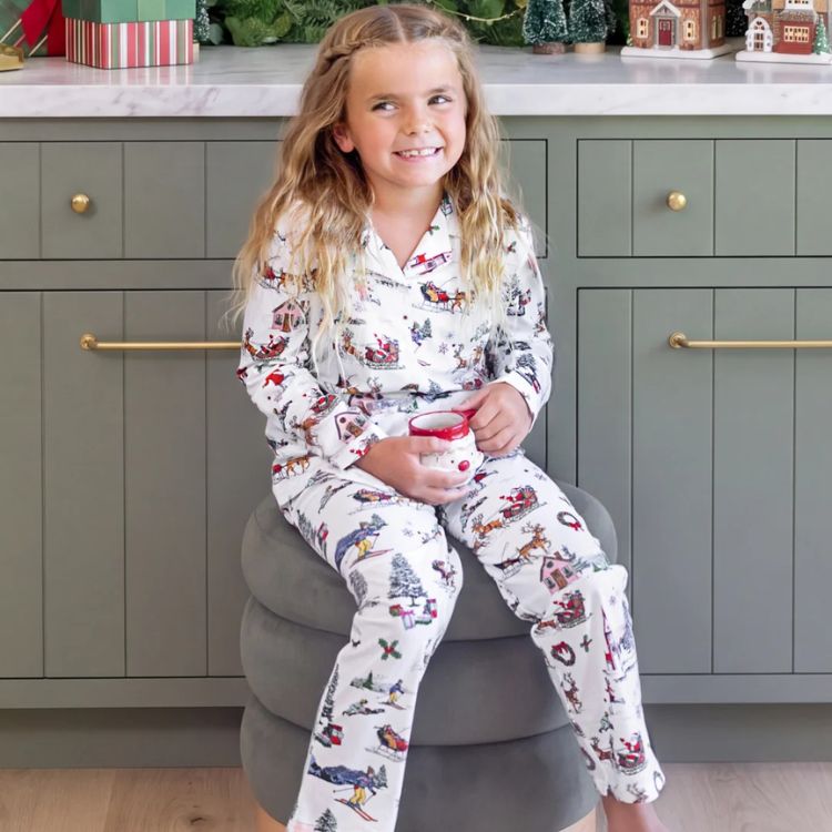 Christmas Village Family Matching Pajamas