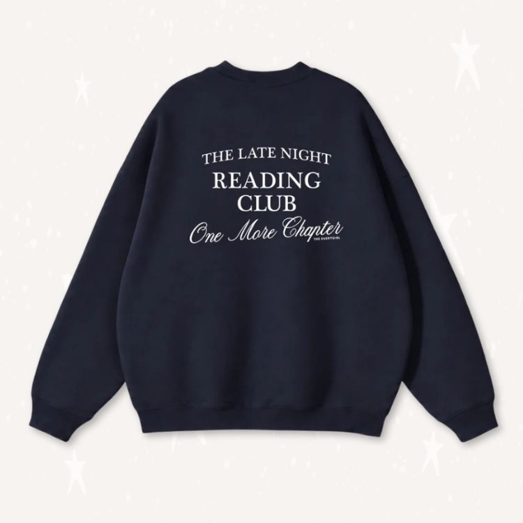 Late Night Reading Club Crewneck