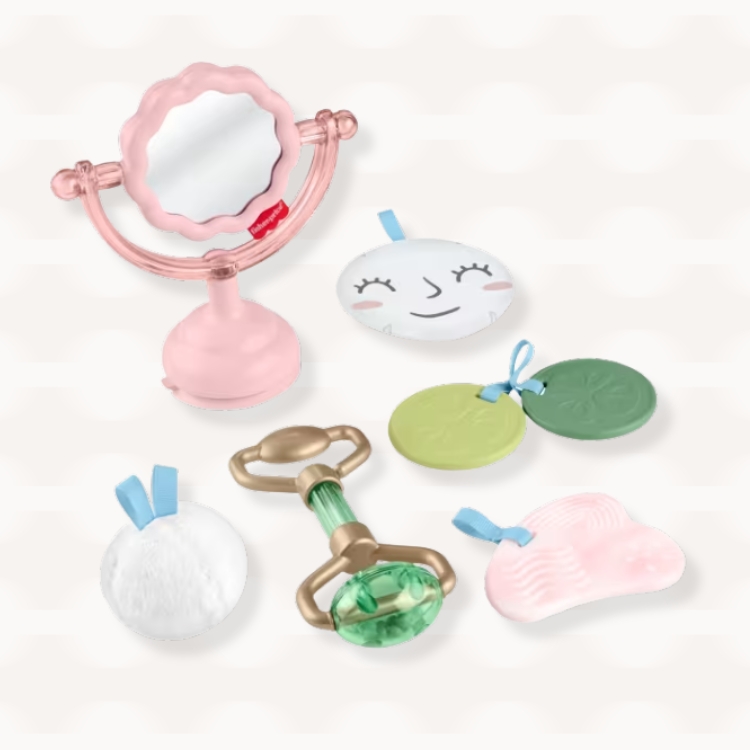 Self-Care Rattle & Teether Toys Set