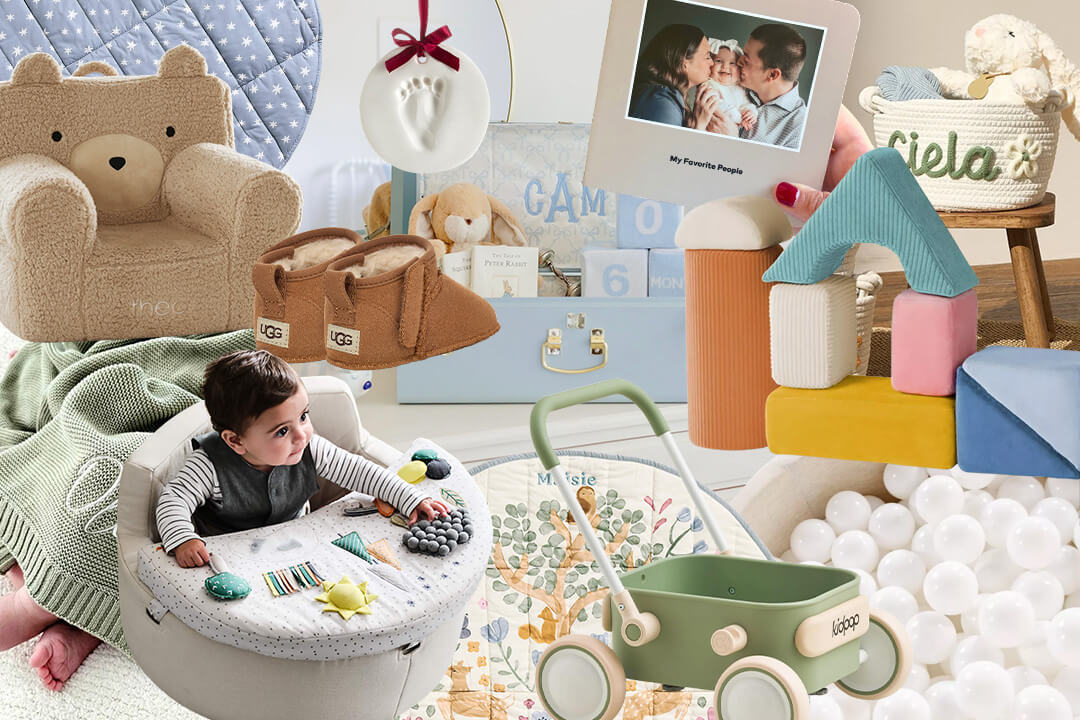 Because the First Holidays Are Magic: 40 Gifts for Babies 0–12 Months