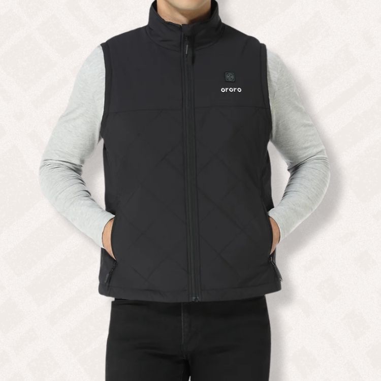 Men's Heated Quilted Vest