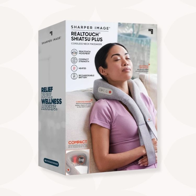 Real Touch Shiatsu Plus Cordless Neck Massager