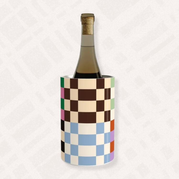 Retro Patchwork Wine Chiller