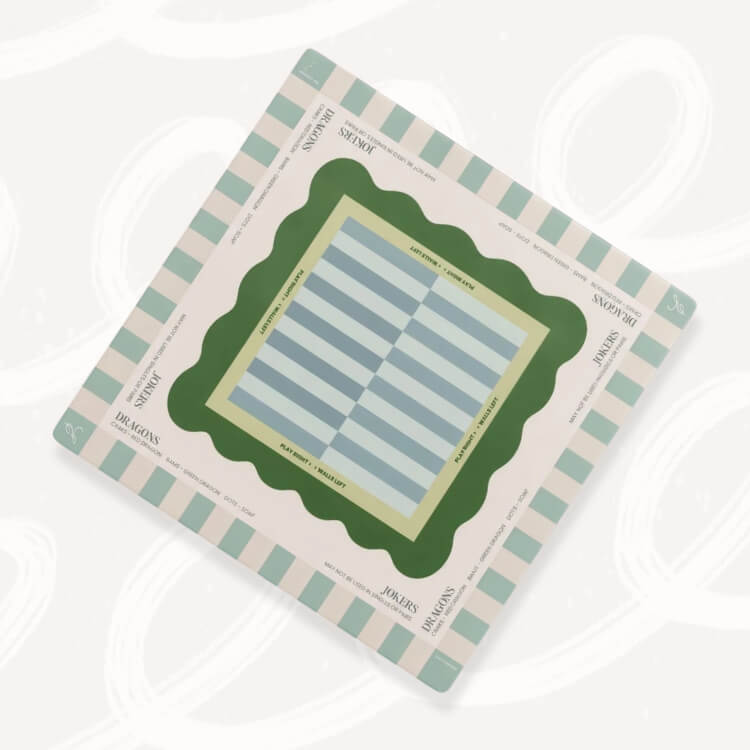 Stripe Mahjong Mat