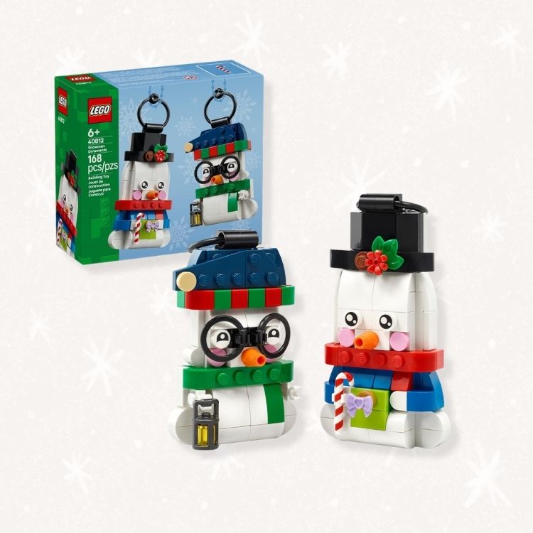 LEGO Creator Snowmen Keychains