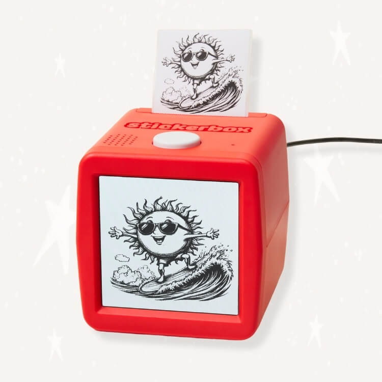 Voice-Powered Stickerbox Sticker Maker
