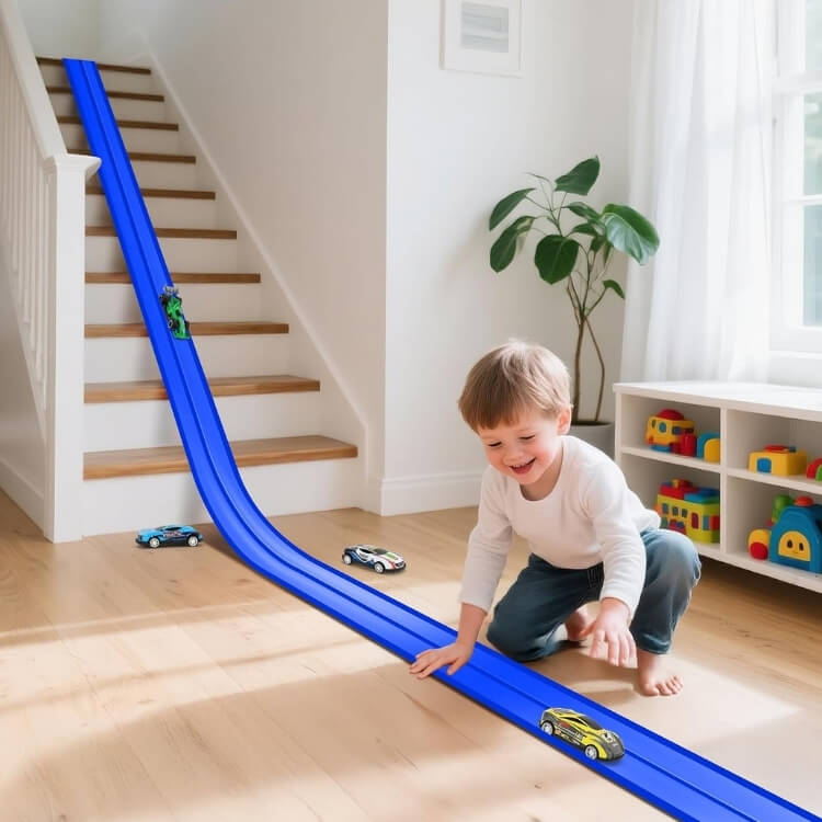 Flexible Race Car Ramp Track