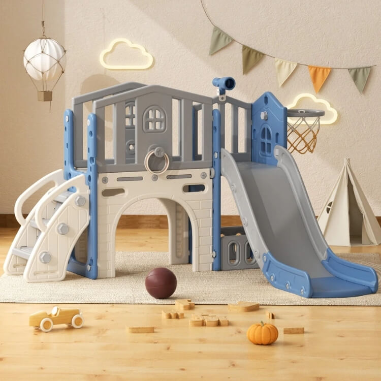 8-in-1 Outdoor Indoor Playset