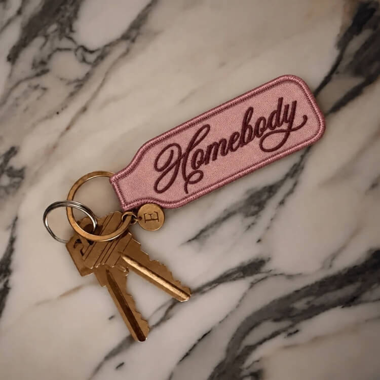 Homebody Key Chain 