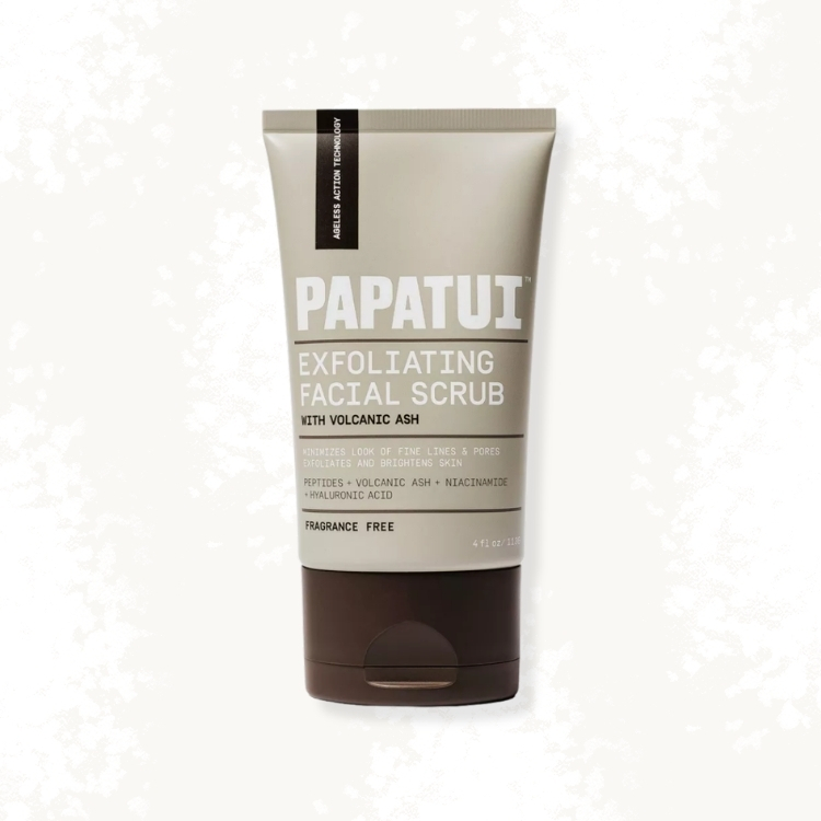 Exfoliating Facial Scrub with Volcanic Ash