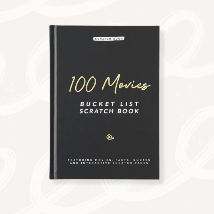 <em>100 Movies</em> Scratch Off Bucket List Journal