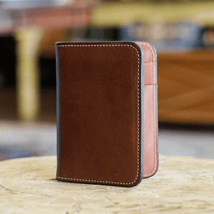 Mid-Size Bifold Leather Wallet