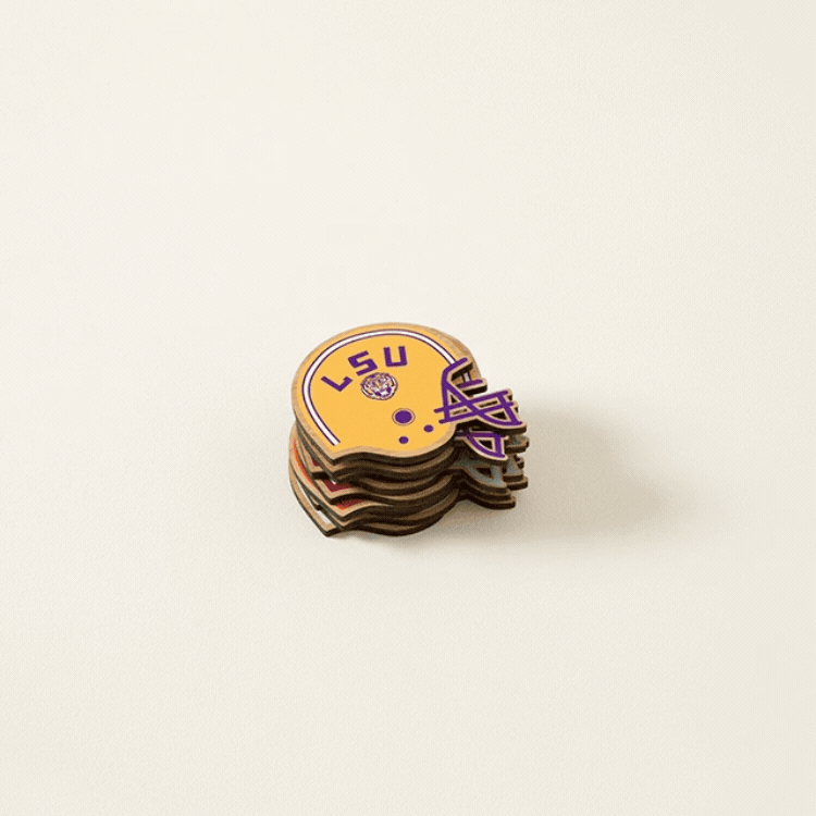 College Football Coaster Set