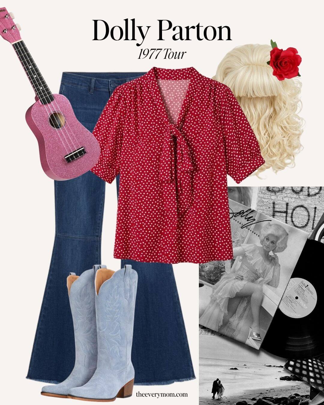 last-minute halloween costumes for moms - dolly parton