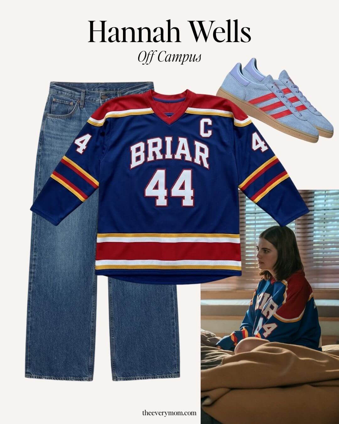 last-minute halloween costumes for moms - hanna wells from off campus