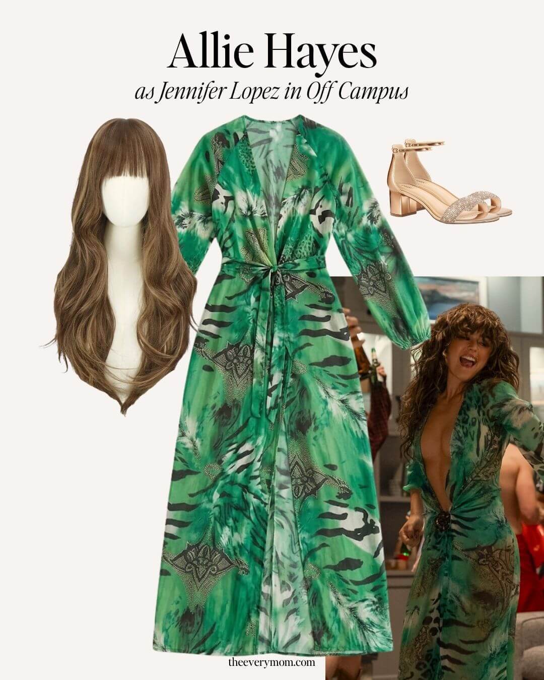 last-minute halloween costumes for moms - allie hayes from off campus