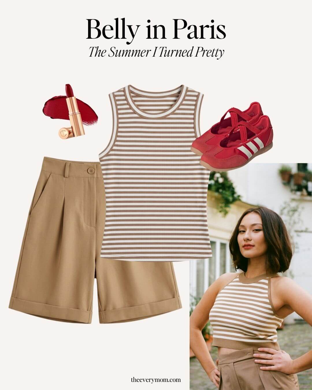last-minute halloween costumes for moms - belly in paris from the summer i turned pretty