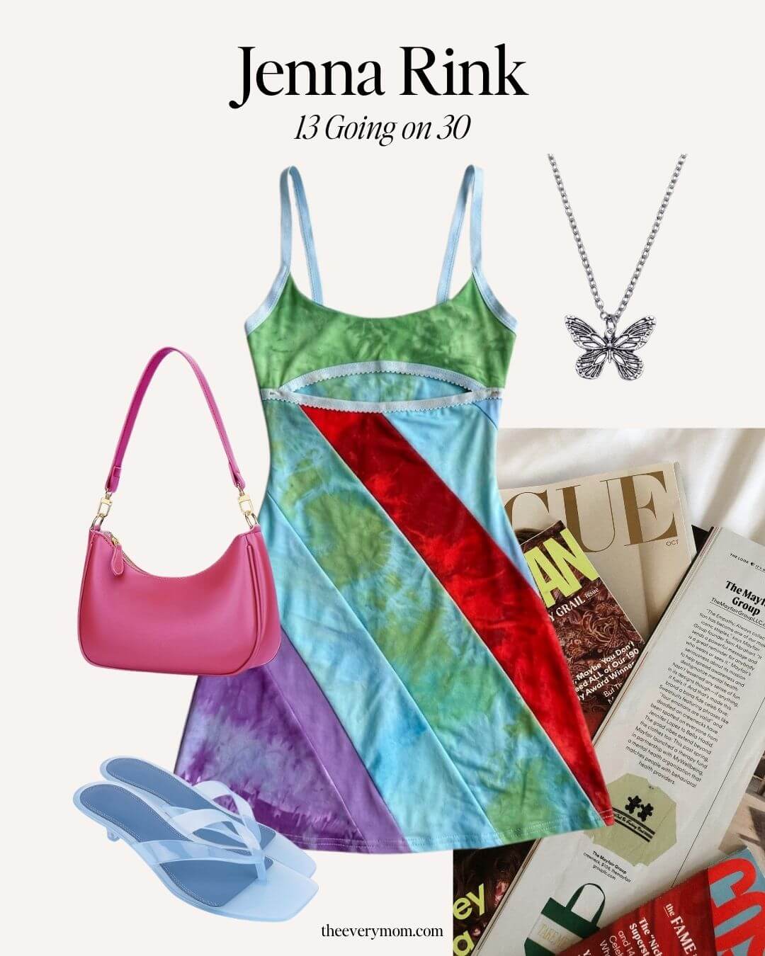 last-minute halloween costumes for moms - jenna rink from 13 going on 30
