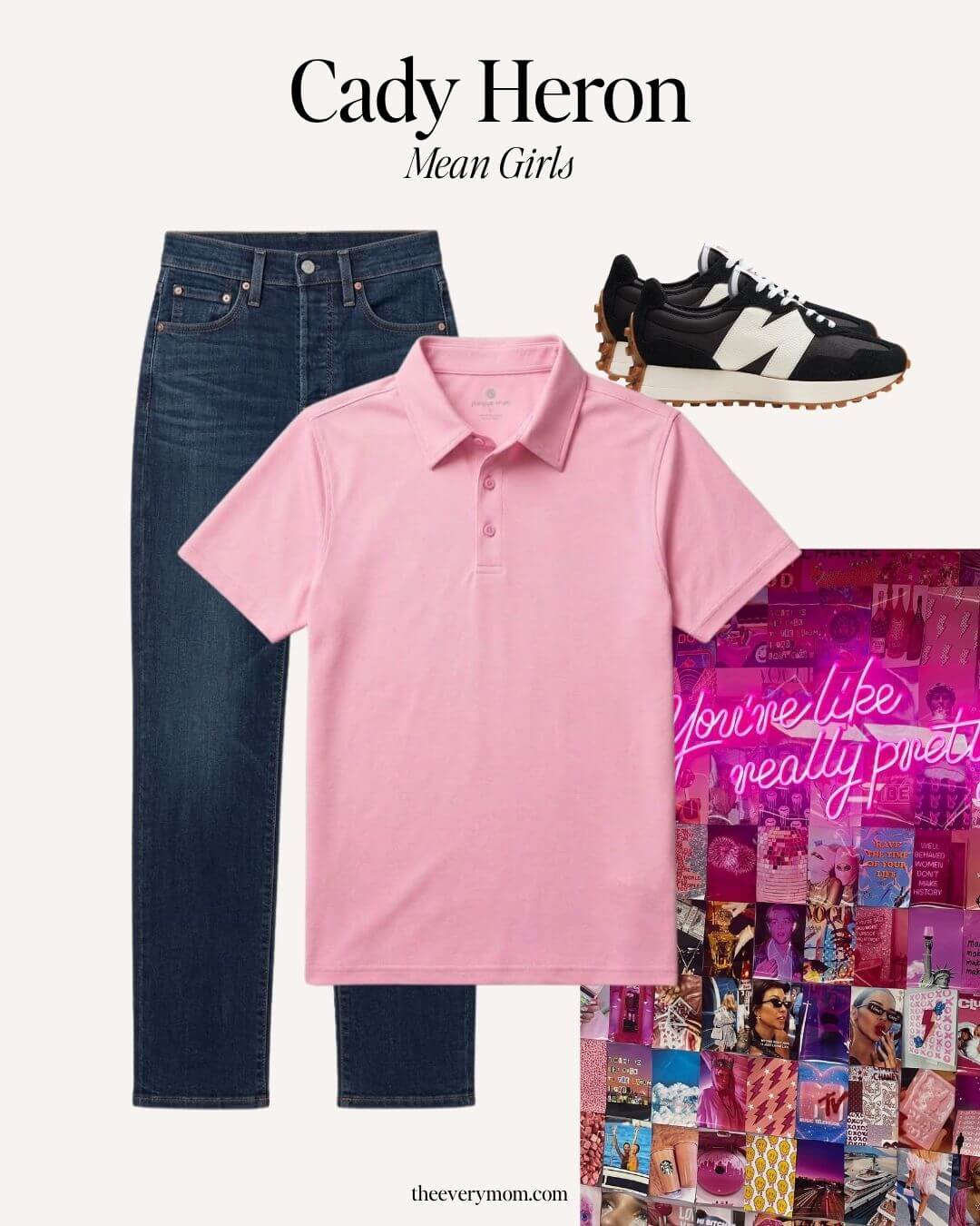 last-minute halloween costumes for moms - cady heron from mean girls