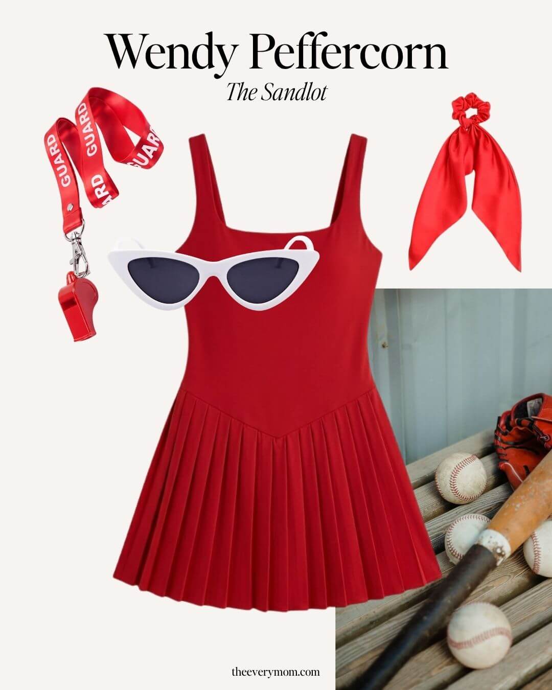 last-minute halloween costumes for moms - wendy peffercorn from the sandlot
