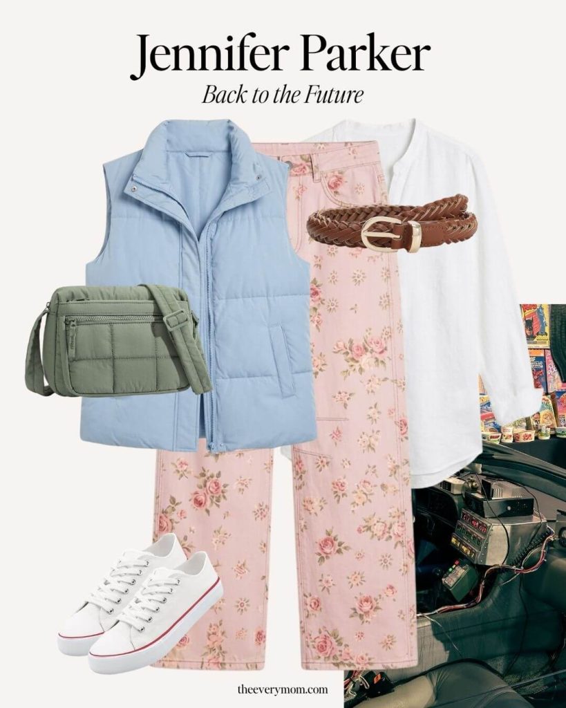 last-minute halloween costumes for moms - jennifer parker from back to the future