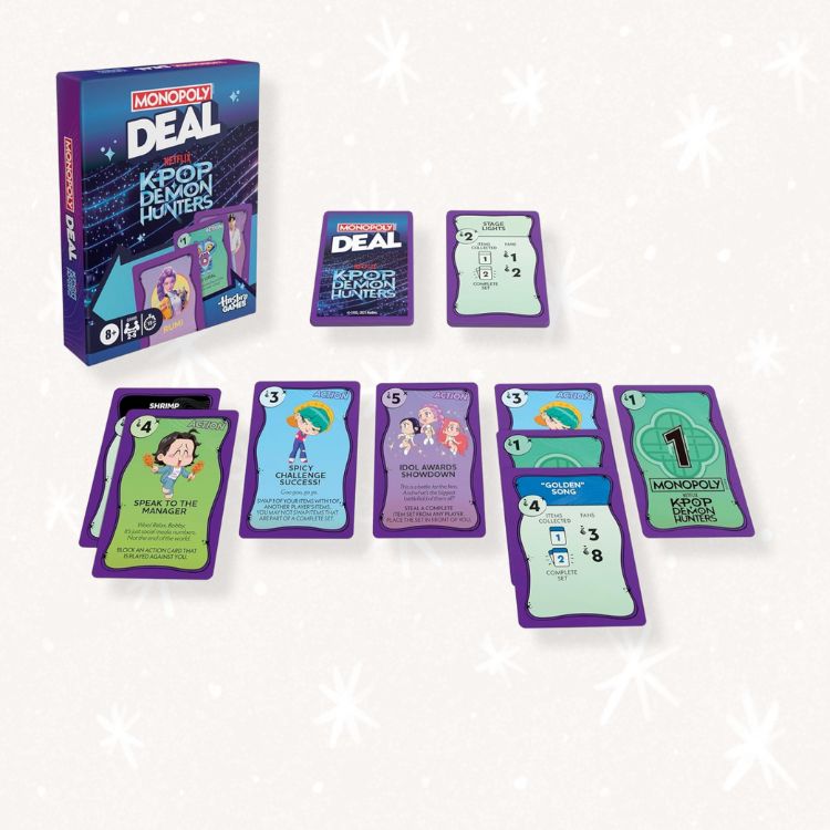 <i>KPop Demon Hunters</i> Monopoly Deal