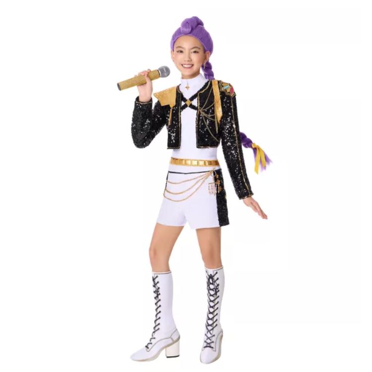 Rumi Kids Golden Costume