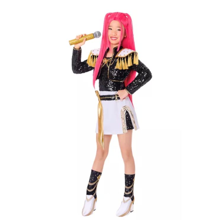 Kids Mira Golden Dress Costume