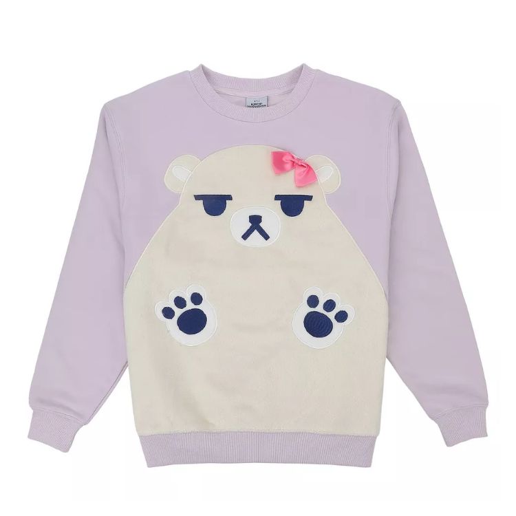 Mira's Grumpy Polar Bear Sweatshirt