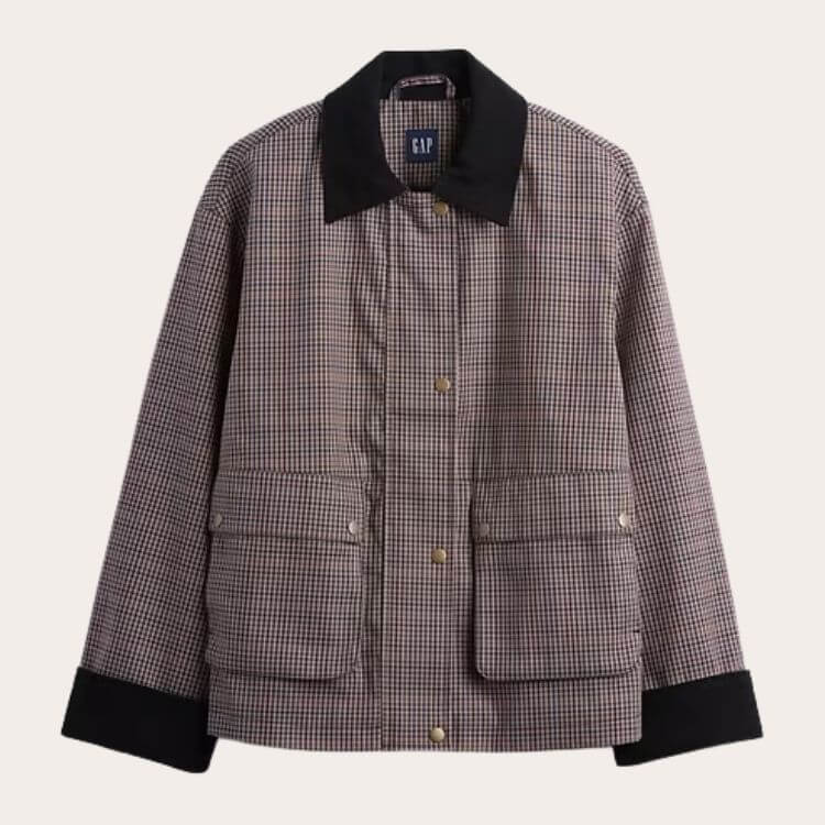 Plaid Barn Jacket 