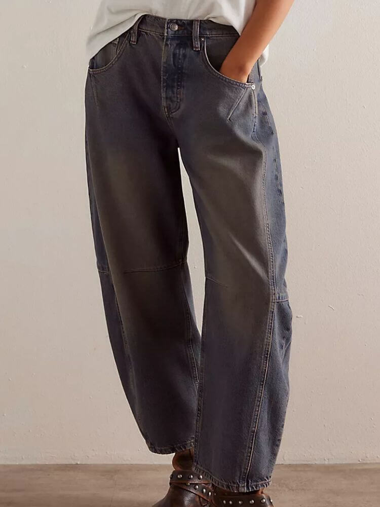 CRVY Venus Barrel Jeans