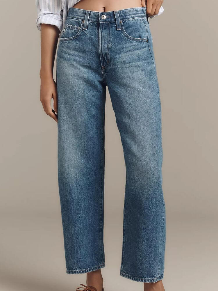 High-Rise Taper Candid Ankle Jeans