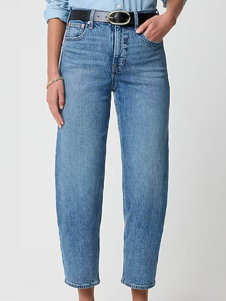 Barrel-Leg Jean in All-Day Stretch