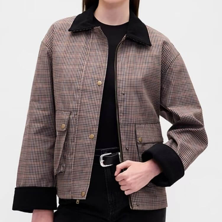 Plaid Barn Jacket