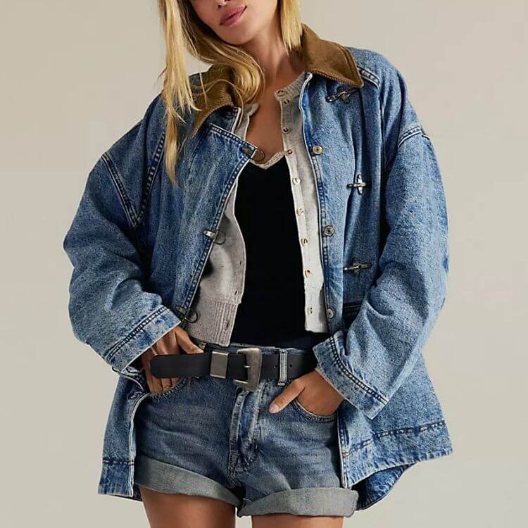 We The Free Denim Barn Coat