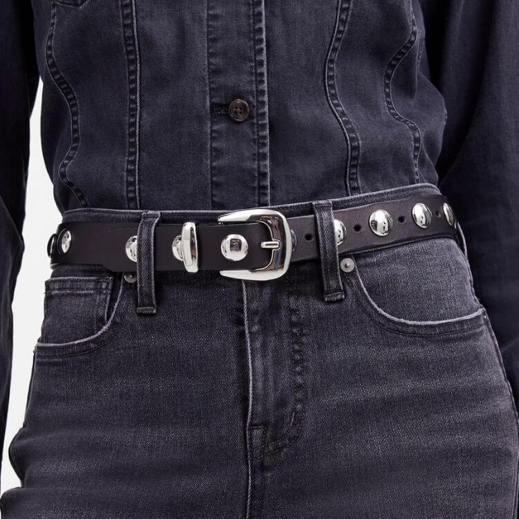 Studded Western Belt