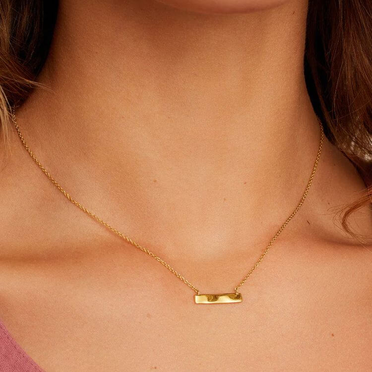 Bespoke Plate Necklace