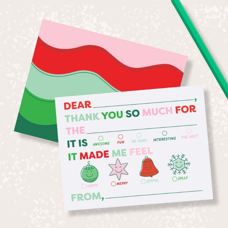 Kids Thank You Cards