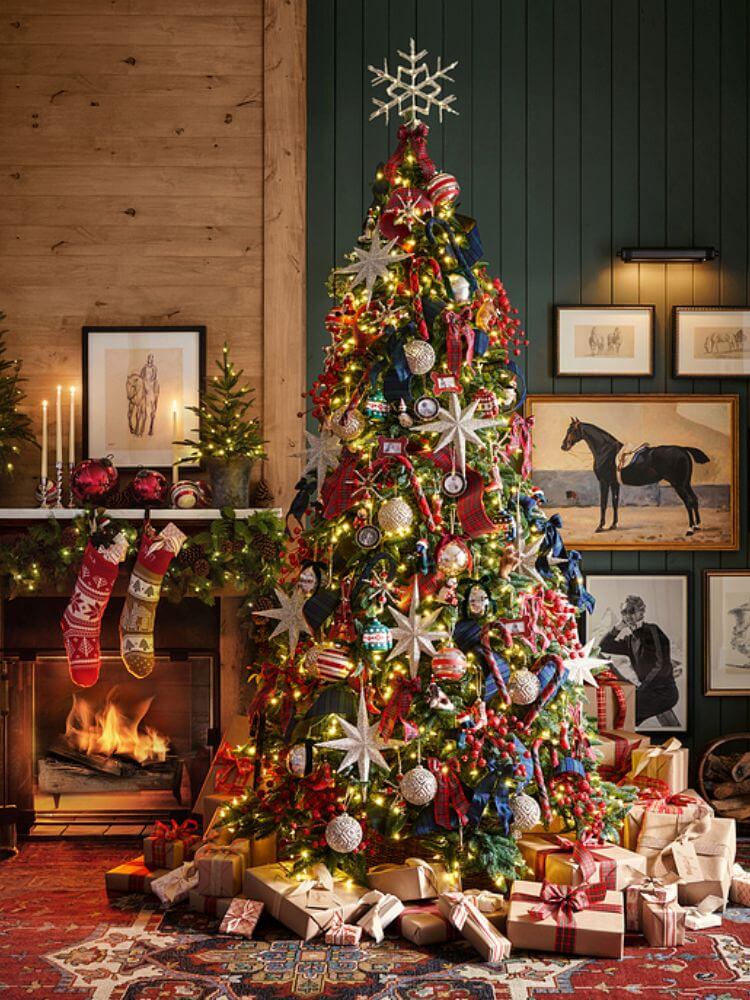 Pottery Barn Ralph Lauren Christmas tree
