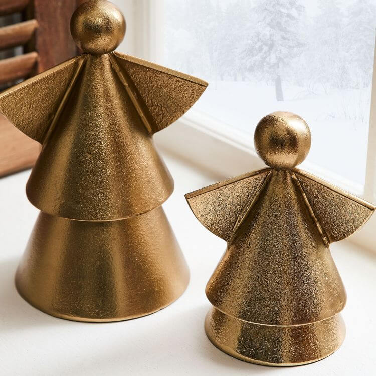 Brass Angel Figurines