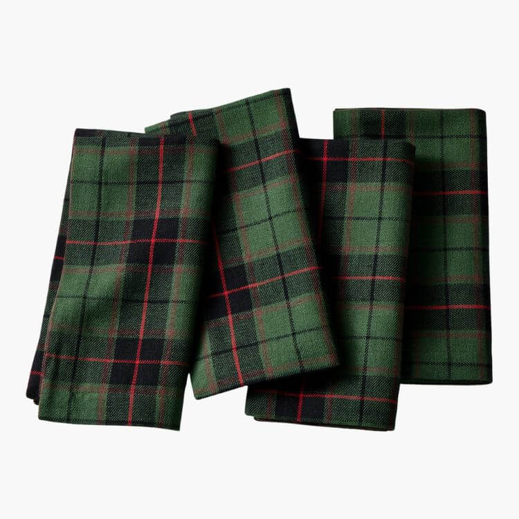 Green Tartan Napkins